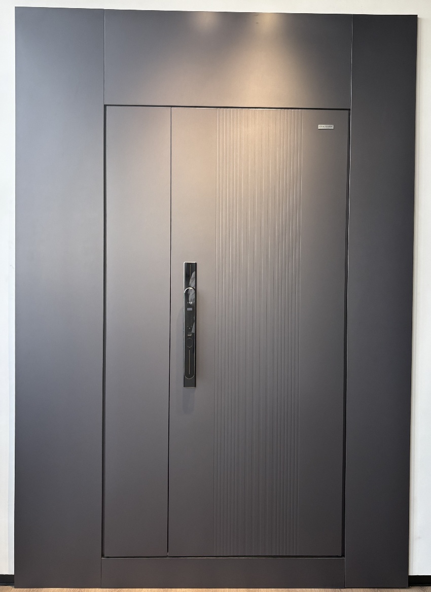 Modern Luxury Customized Steel Plate Entrance Door Bulletproof Explosion-Proof Anti-Theft for Outdoor Use Warehouses Safe