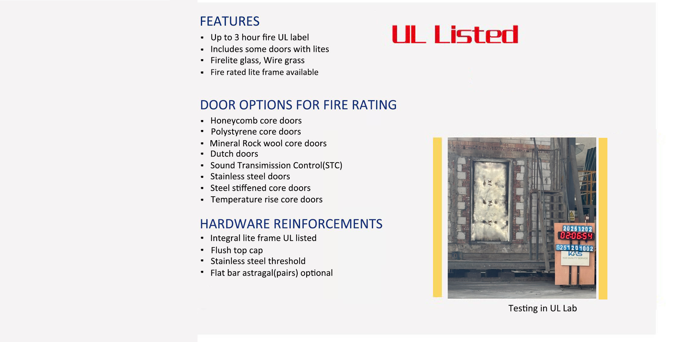 Door Core Materials