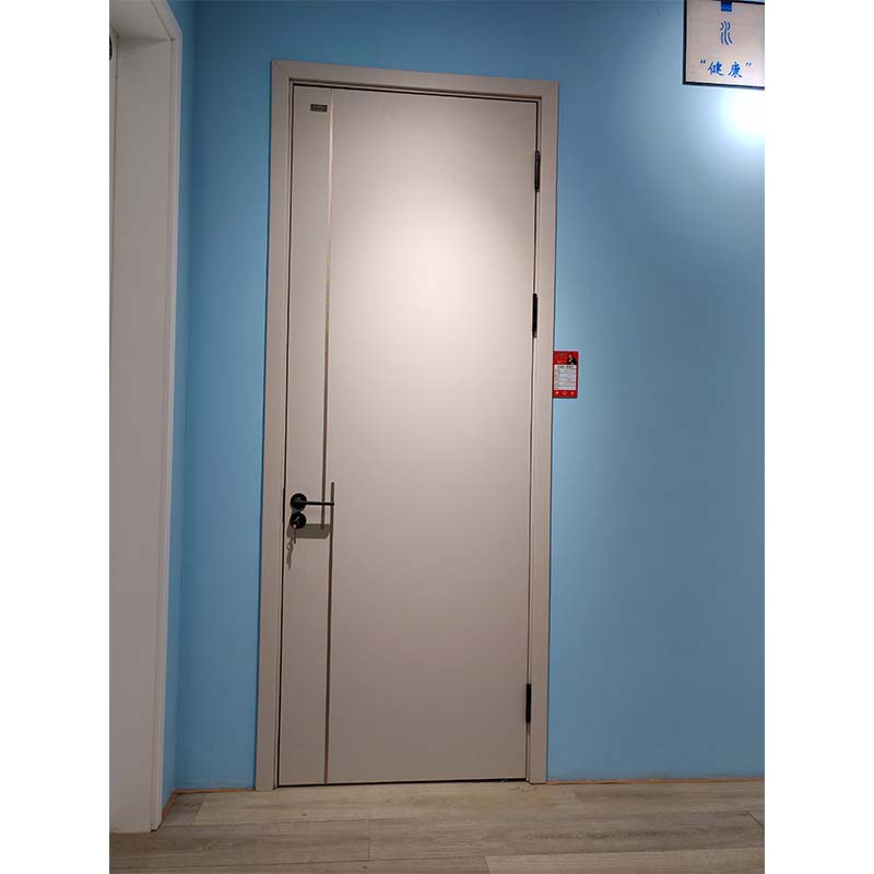 Low Fire Rated Modern Oak Veneer Engineered Wood Interior/Exterior Flush Door for Kitchen Apartment Workshop &amp; Commercial Use