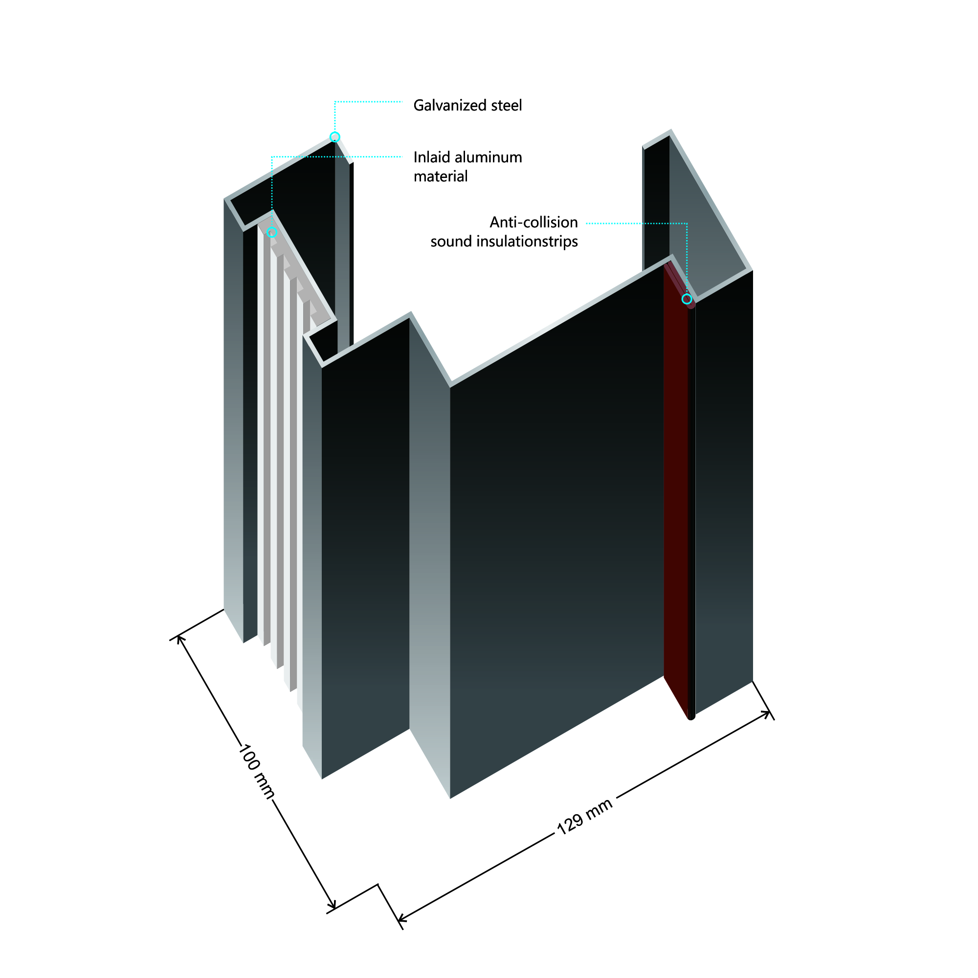 90mm steel door spec 6