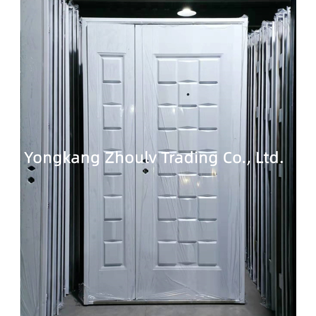 Exterior Steel Garage Doors Fire Rated Bulletproof Armored One and Half Door with 5 Year Warranty