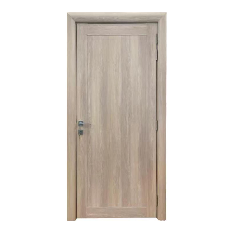China Factory Price High Quality Doorable Wooden Soundproof WPC Door Waterproof Entrance Door PVC Door Bathroom Interior WPC Door