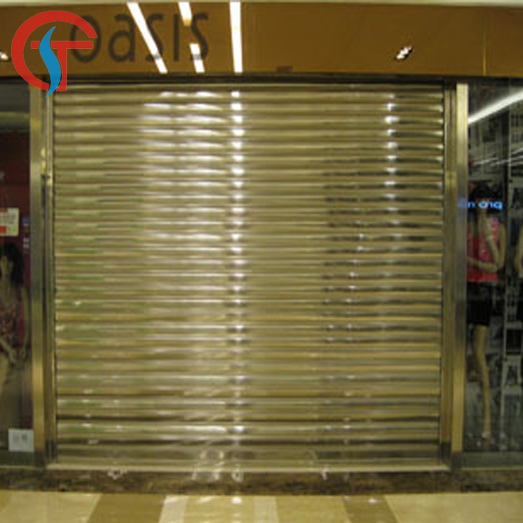 Electric Remote Roll up Type Stainless Steel Garage Door