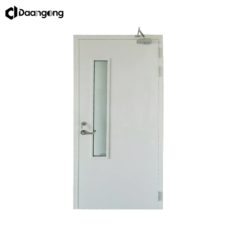 Armored Doors Fire Rated FD120 Steel With Intumescent Seals for Apartment Building