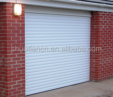 Aluminum shutter door