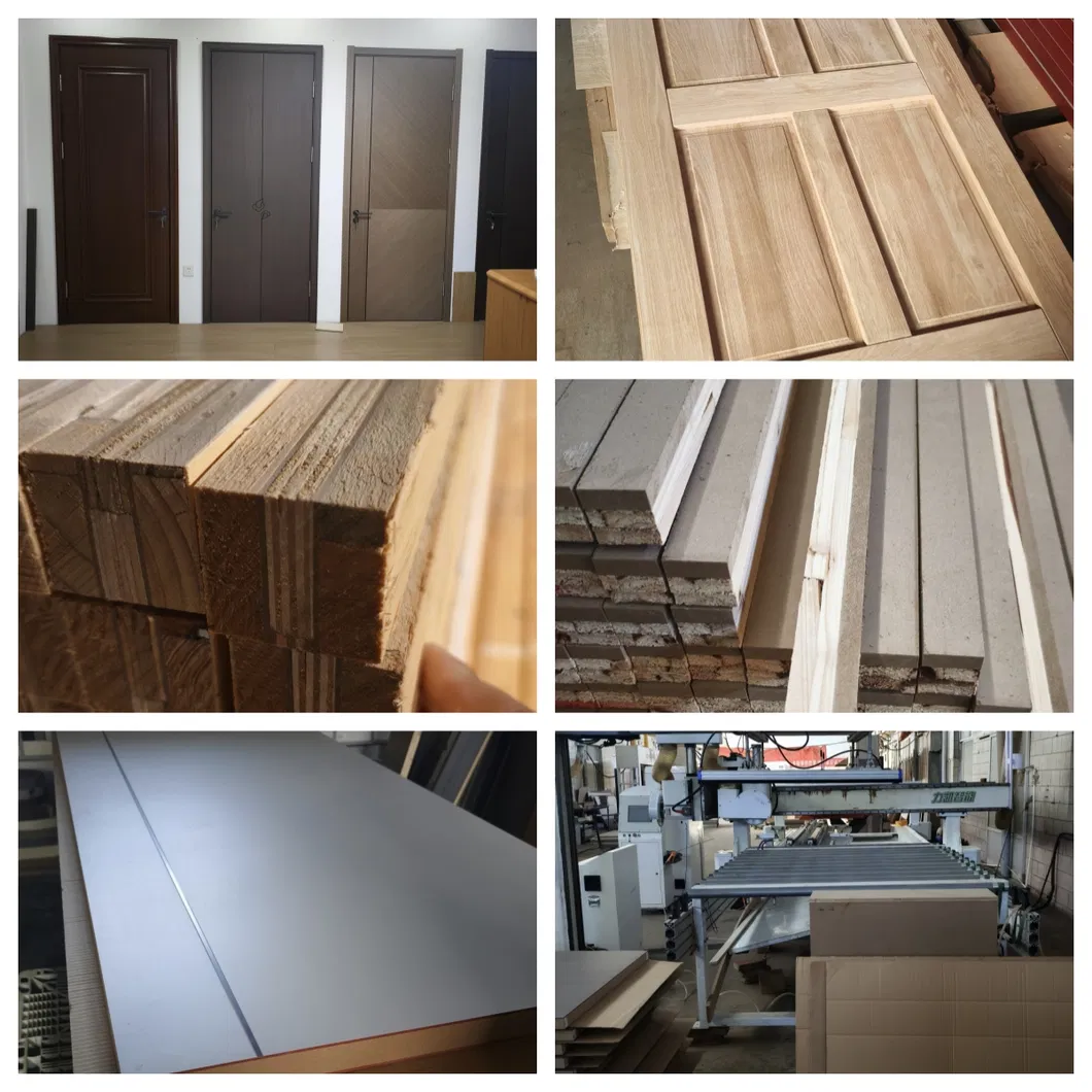 European Style Pure Solid Wood Home Interior Room Door