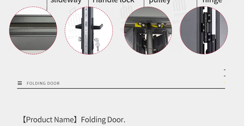 Bifold doors aluminium folding