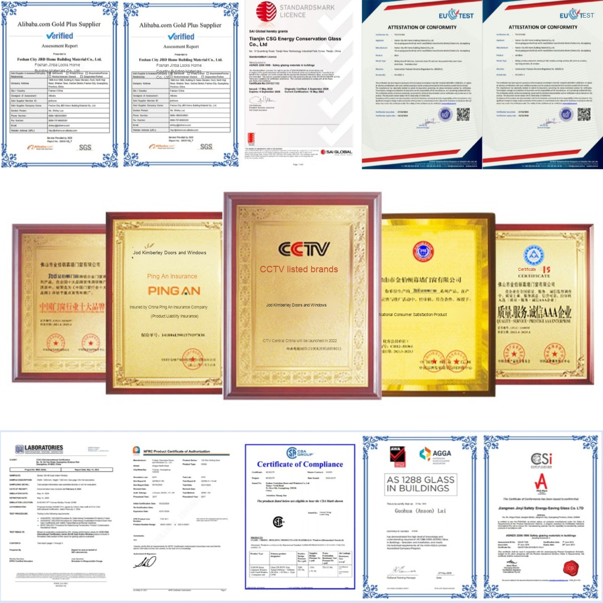 Product Certifications