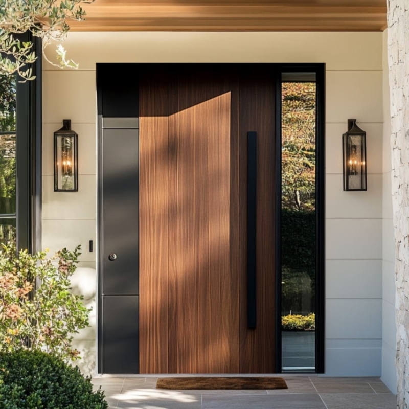 Alufront Heavy Duty Armored Door AS2047 Anti-theft Fireproof Soundproof for Luxury Homes and Apartments