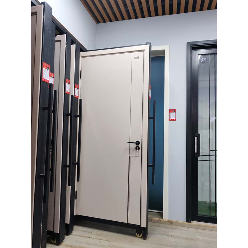 Low Fire Rated Modern Oak Veneer Engineered Wood Interior/Exterior Flush Door for Kitchen Apartment Workshop &amp; Commercial Use