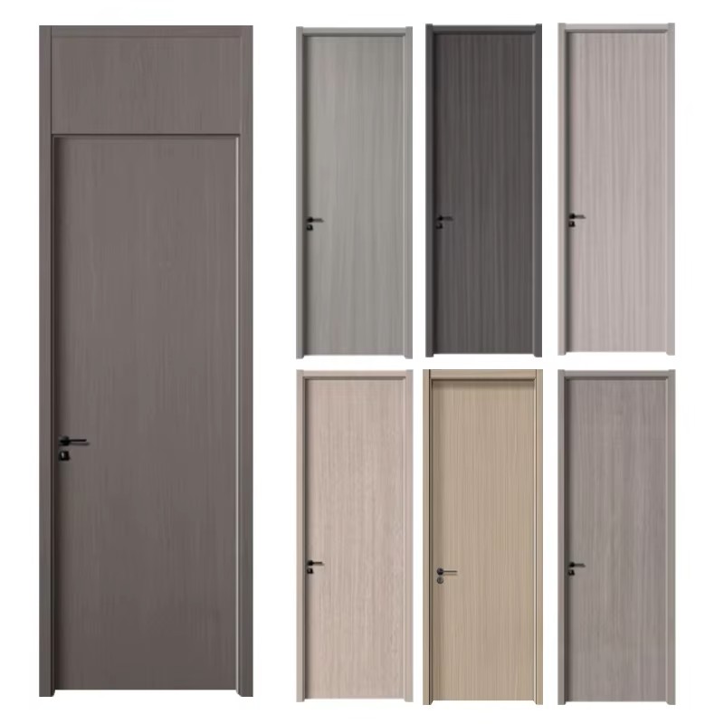 DEMEA China Top Manufacturer High Quality Internal Room Flush Wooden Door Design Bedroom Modern Interior Wooden Door