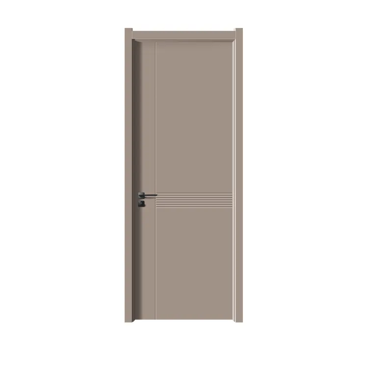 Waterproof Flame Retardant Interior WPC Bathroom Door Option 2