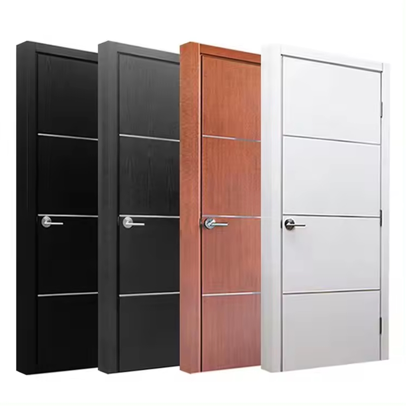 Composite Painting/Free Painting MDF/HDF/HPL/Plywood/Solid Wood/WPC/PVC Interior Timber Wood Wooden Door for Hotel, Apartment, School, Hospital, Villa, Office