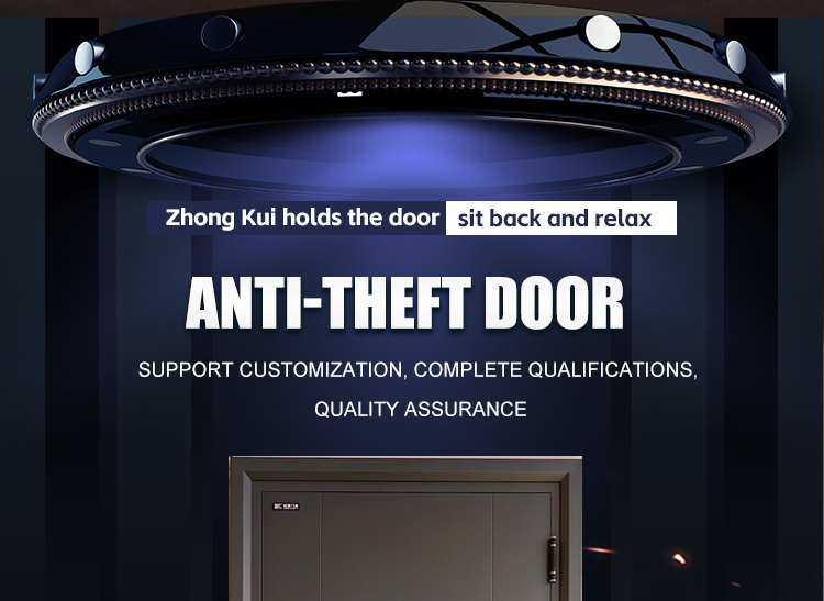 Escape Eco-Friendly Modern Armored Steel Fire-Rated Anti-Theft Exterior Door Manual 1 Year Warranty