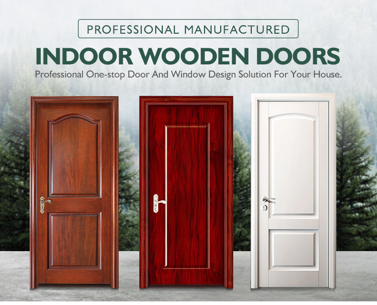 Modern Wood Door Top Showcase