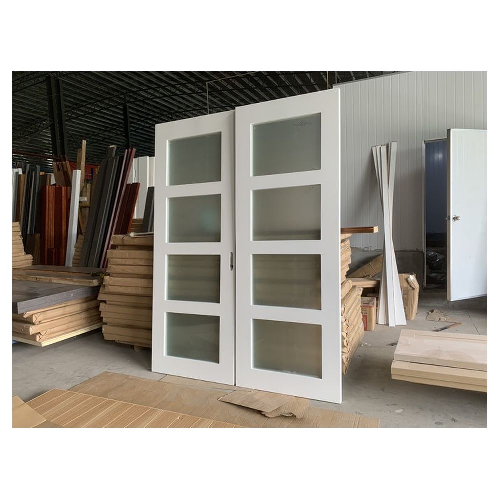 Composite Wooden Door Showcase