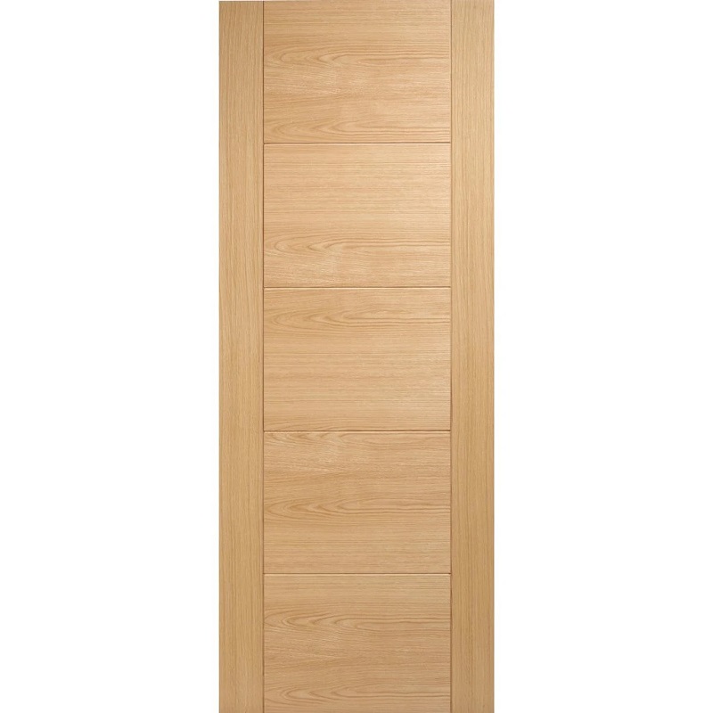 Cheap Price Engineered Solid Wood Oak Internal Fire &amp; Acoustic Rated Classic Design Flush Door for Apartment