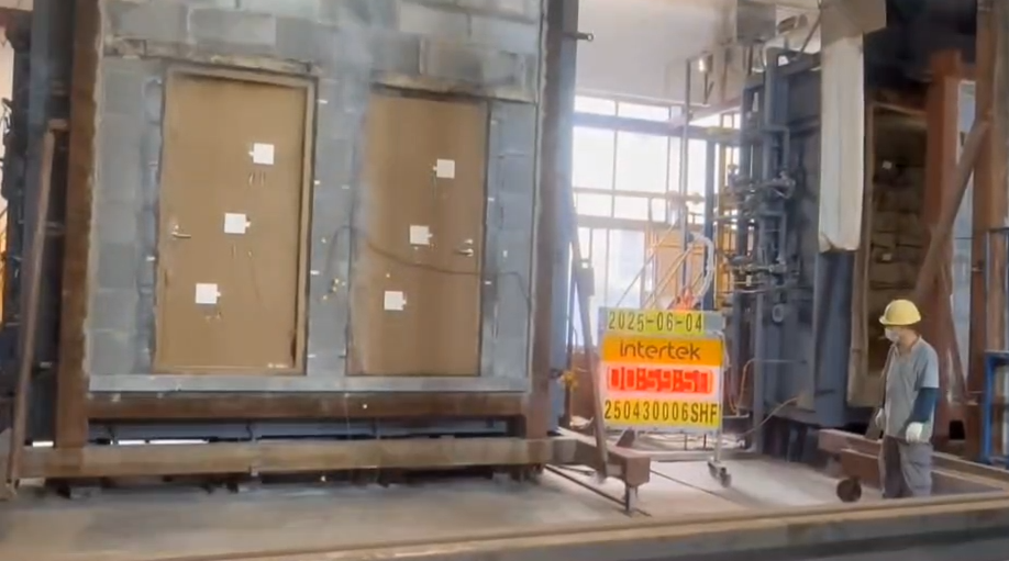 60-Minute Cabo fire resistance test