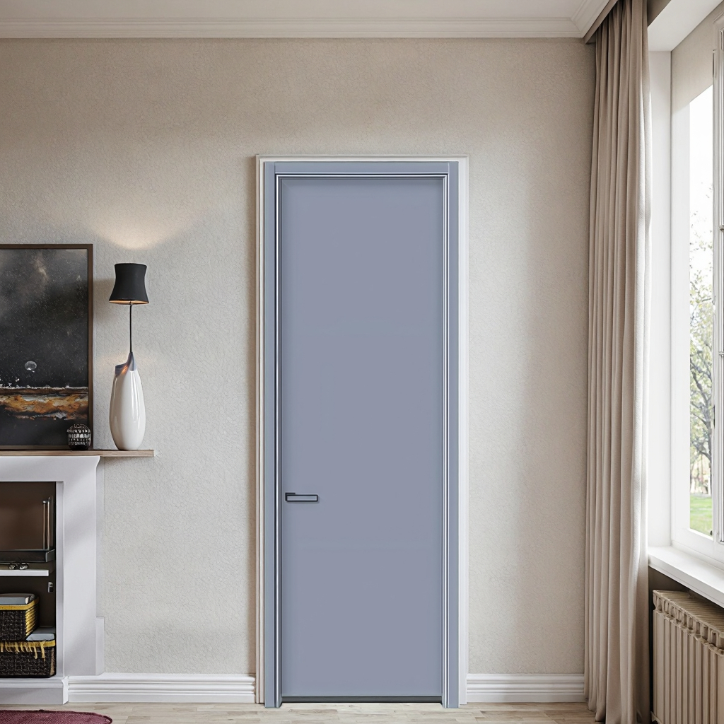 WPC door living room application scenario