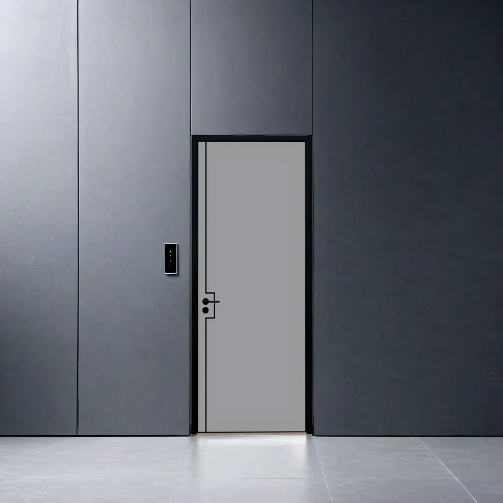 WPC Bathroom Sliding Door - Waterproof, Fireproof, ISO9001 Certified Factory Direct