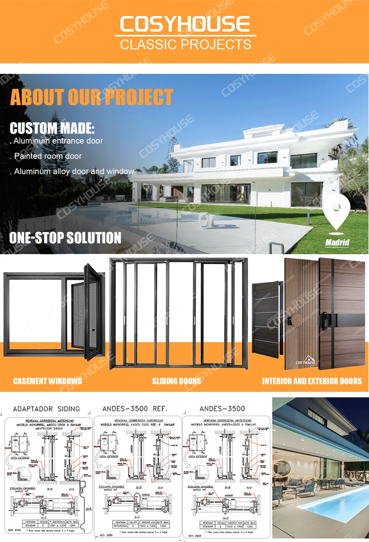 Steel Security Main Entrance Door Fireproof Waterproof Bulletproof Armored Door for Residential House Exterior Hotel Hall