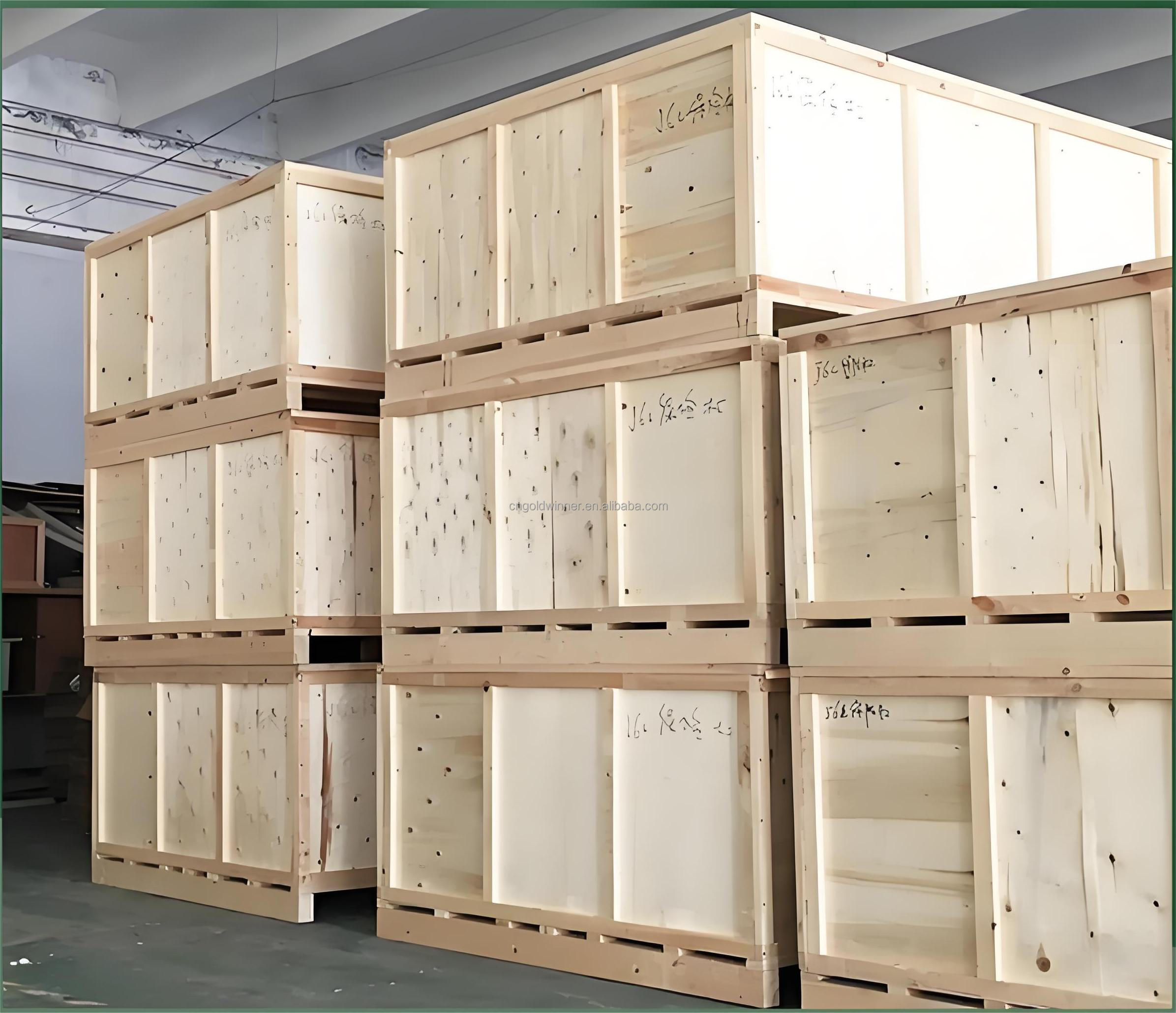 Wooden crate secure reinforcement