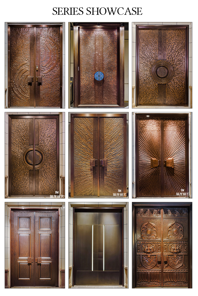 Copper Door Lock Mechanism