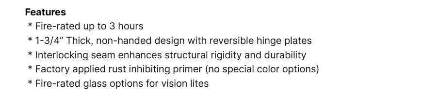 Frame Profile details