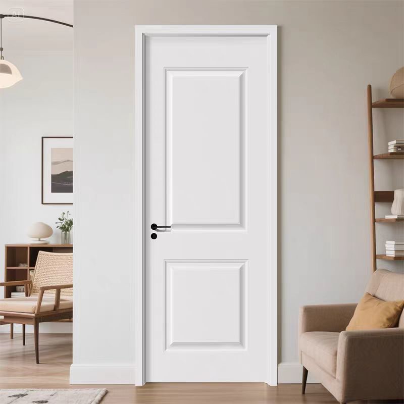 Custom Modern Design Solid Wood Waterproof Soundproof Entry Doors 5 Year Warranty-Elegant Durable Finished Surface-JSH Brand-Get