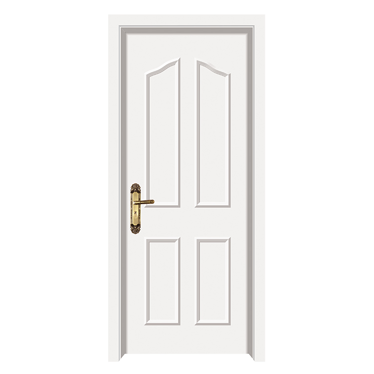 Foshan Factory Prices Bedroom Wood Plastic Composite Hollow Door Design Interior Room Hotel Toilet Bathroom Waterproof WPC Doors