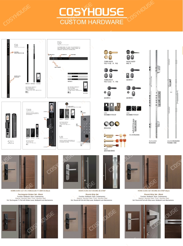 Steel Security Main Entrance Door Fireproof Waterproof Bulletproof Armored Door for Residential House Exterior Hotel Hall