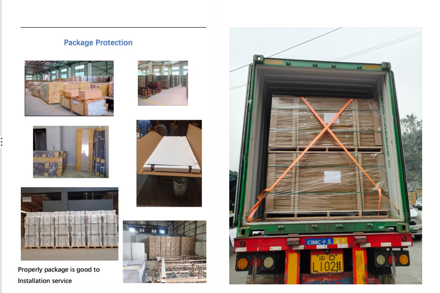 Standard Safe Export Packaging