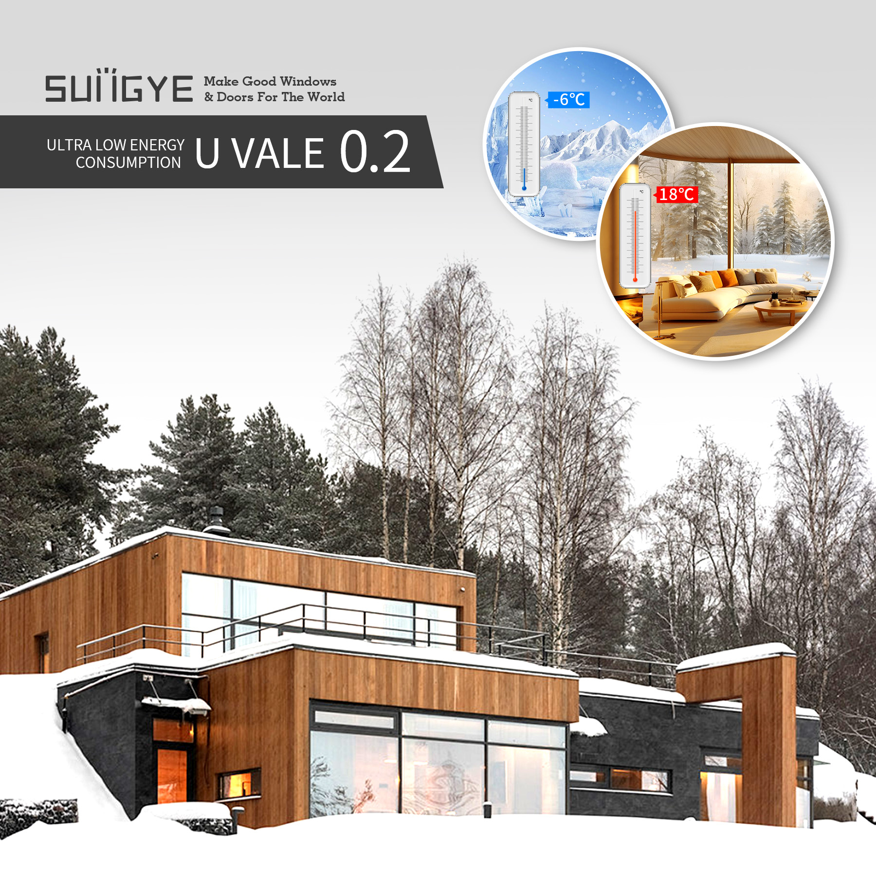 SUNGYE European Style Aluminium Pivot Door Large Double Tempered Insulation Glass Modern Entrance Doors for Luxury Villa