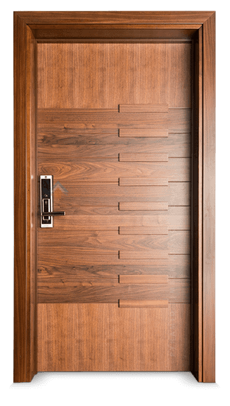 Custom High Quality Bedroom Internal WPC PVC Flush Composite Doors Interior Solid Wooden Plywood Paint Veneer Door
