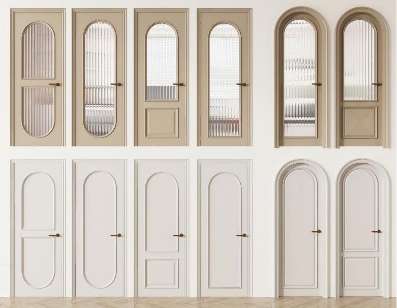 Modern Cast Aluminum Pivot Door - Heavy Duty Security Entrance Door for Main Entry