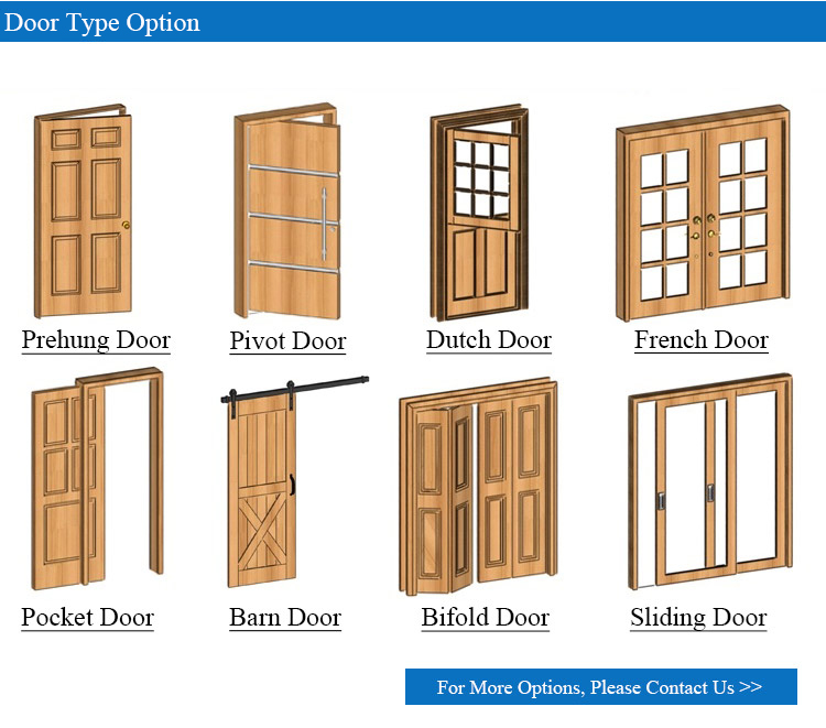 Chinese Factory Modern Smooth Finish Wooden Prehung Door Design Interior Room Flush Solid Core Engineered Wood Doors