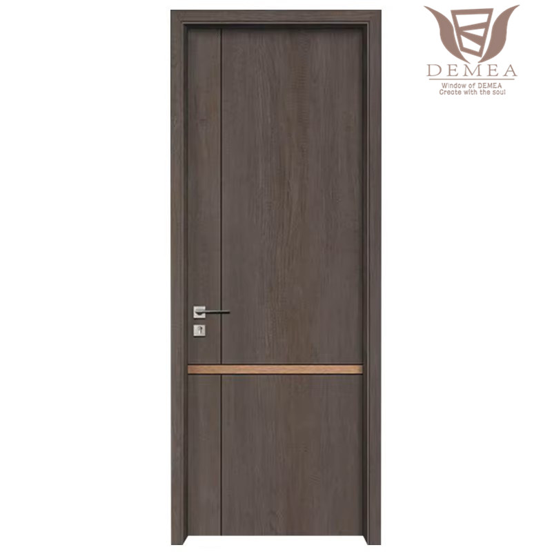 DEMEA China Top Manufacturer High Quality Internal Room Flush Wooden Door Design Bedroom Modern Interior Wooden Door
