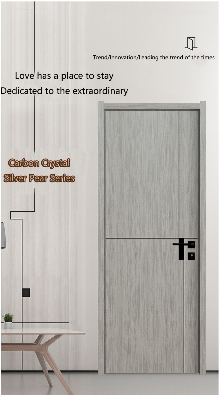 Interior Solid Wood Door Style 1