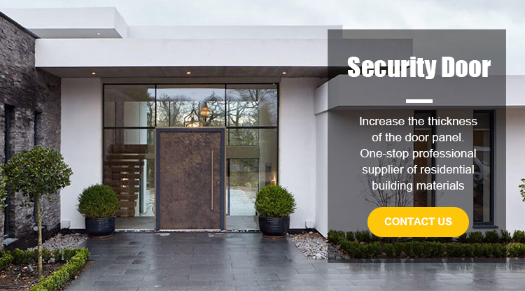 Metal Exterior Security Door Showcase