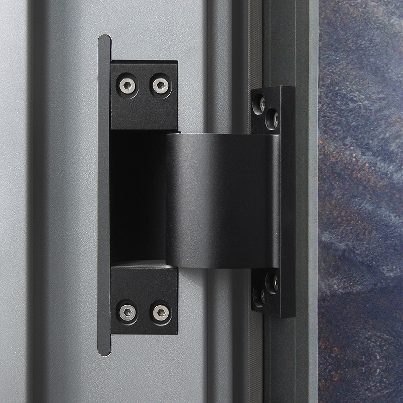Modern Design Large Front Main Entrance Single Exterior Main Double Entry Aluminium Pivot Front Gate Doors for House