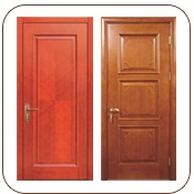 Solid Wood Baked Enamel Door