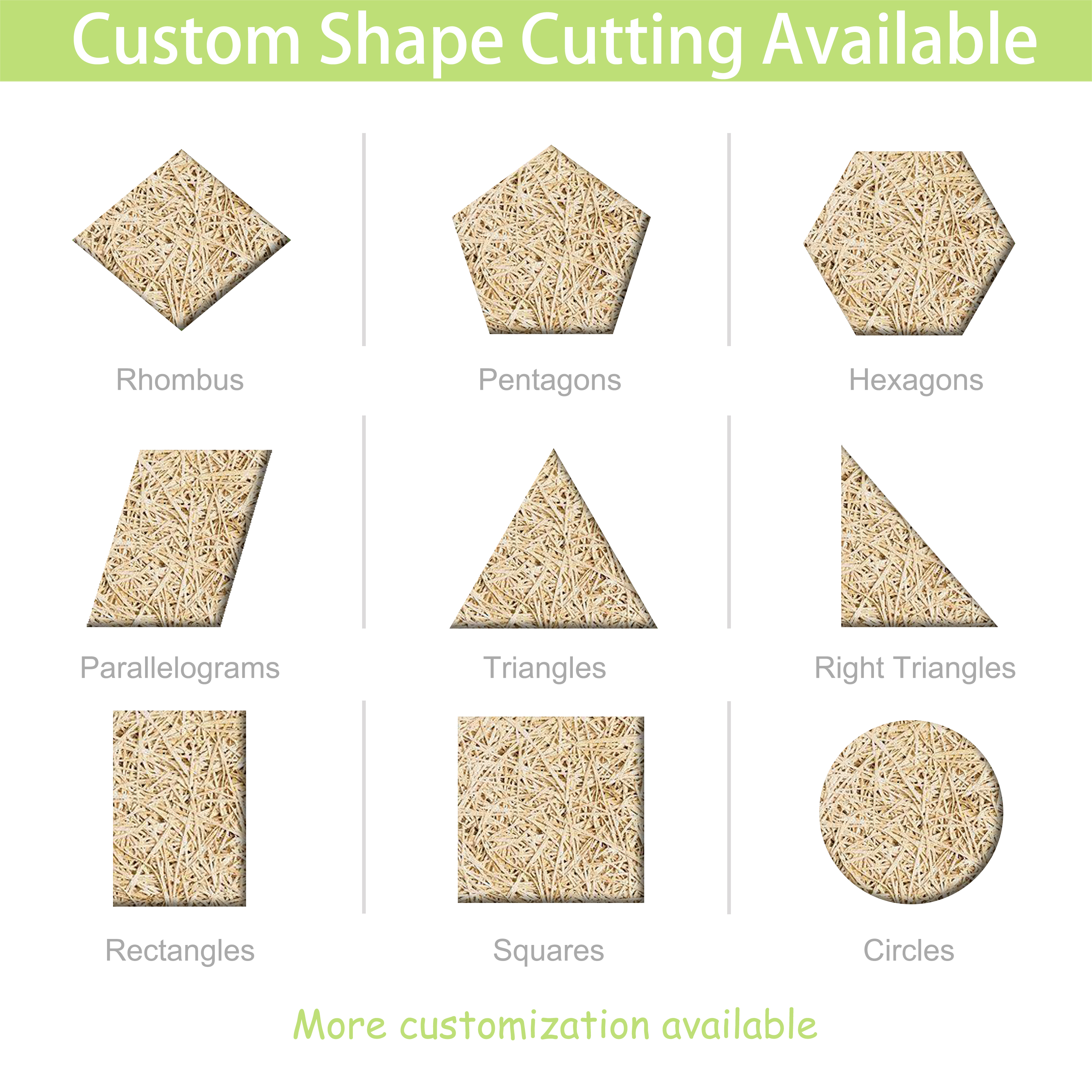 Qinsound High Quality Acoustic Panel Wooden Acoustic Wall Panel Noise Reduction Modern Design Music Recording Studio Equipment