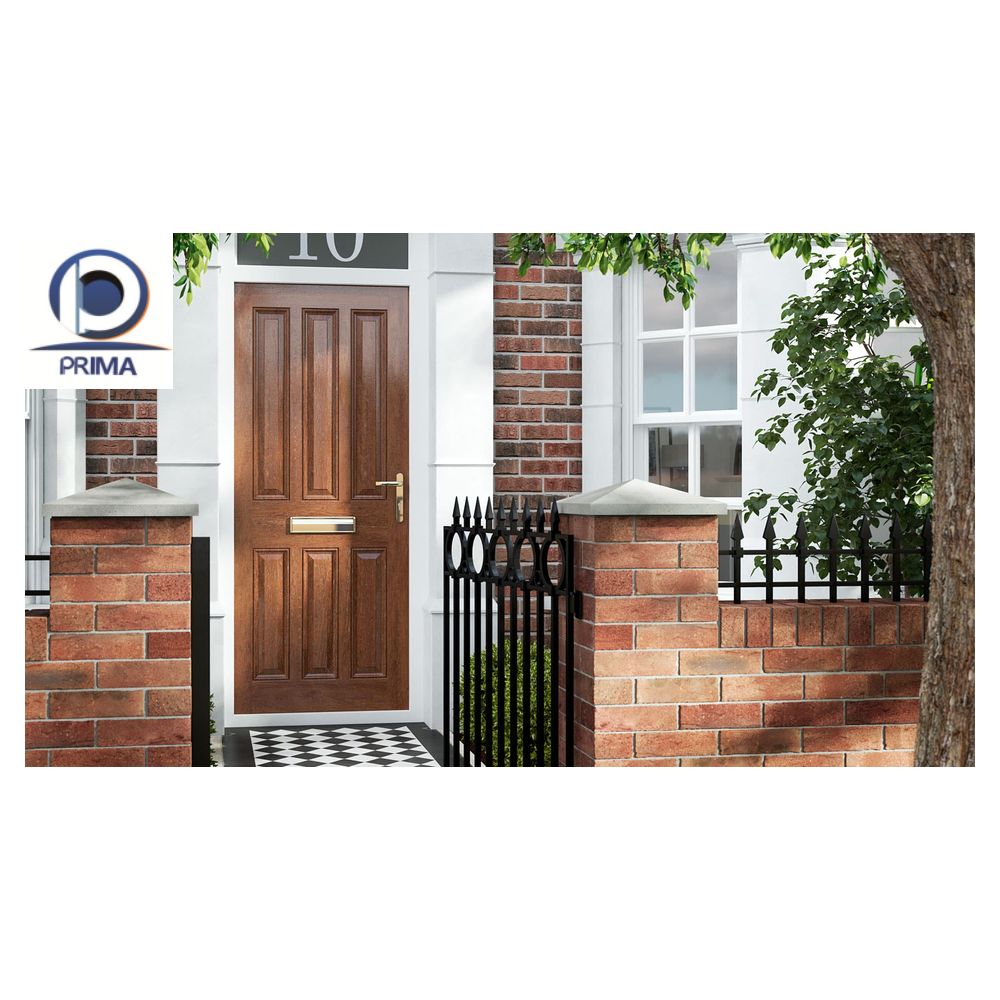 Modern Soundproof Flush Finished Engineered Solid Core Apartment Bedroom Interior Custom Wooden Doors