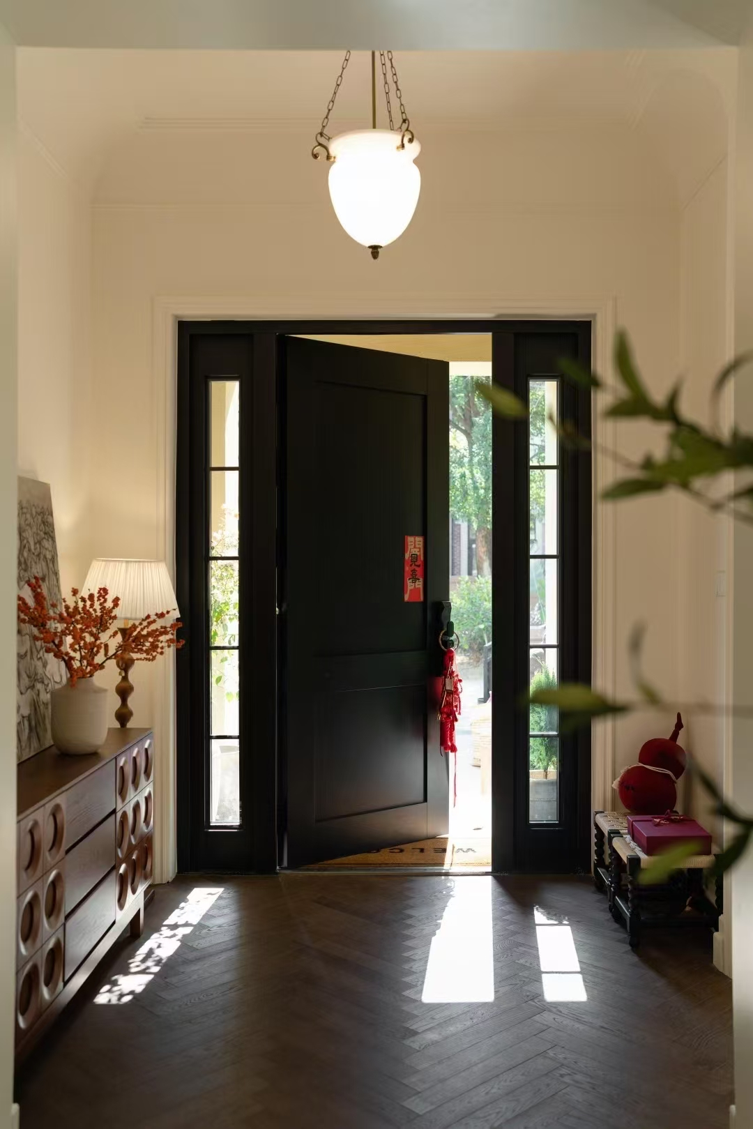 Residential application of custom door