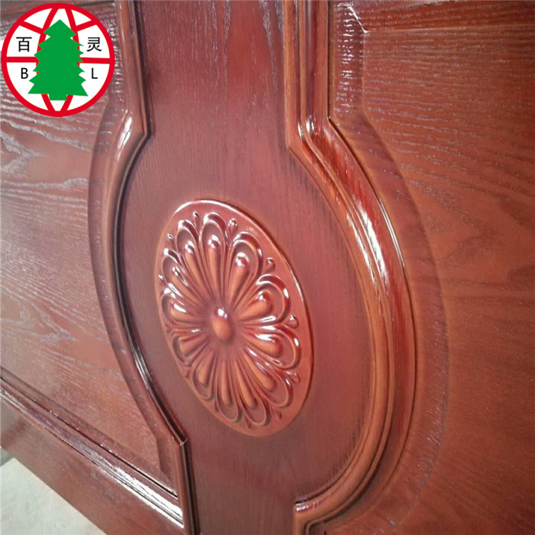 Bedroom Sound Insulation PVC WPC Entry Doors Veneer Modern Swing for Hotel Office Interior
