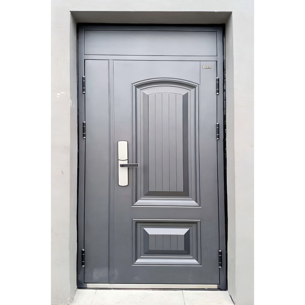 High-End Residential Armored Security Door Soundproof Anti-Theft Exterior Armored Door for Apartment &amp; Villa Project