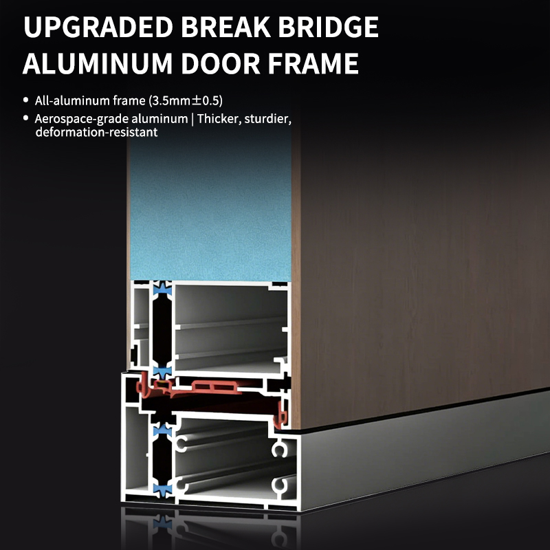 Elegant Aluminum Security Pivot Door with Elegant Glass Design for Front Entry Living Room Exterior &amp; Hotel/Villa Use