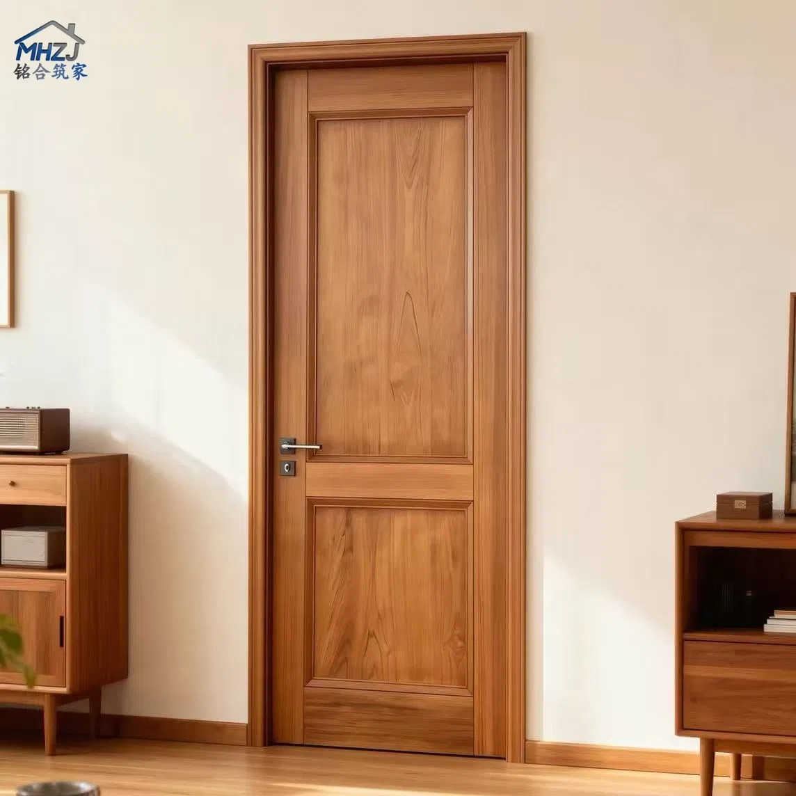 Interior Solid Wooden Entrance Door Front Doors for Homes Security Entry Hard Wood Indoor Room Fire Rated Internal Modern Main House Hand Carved Arch Main Door