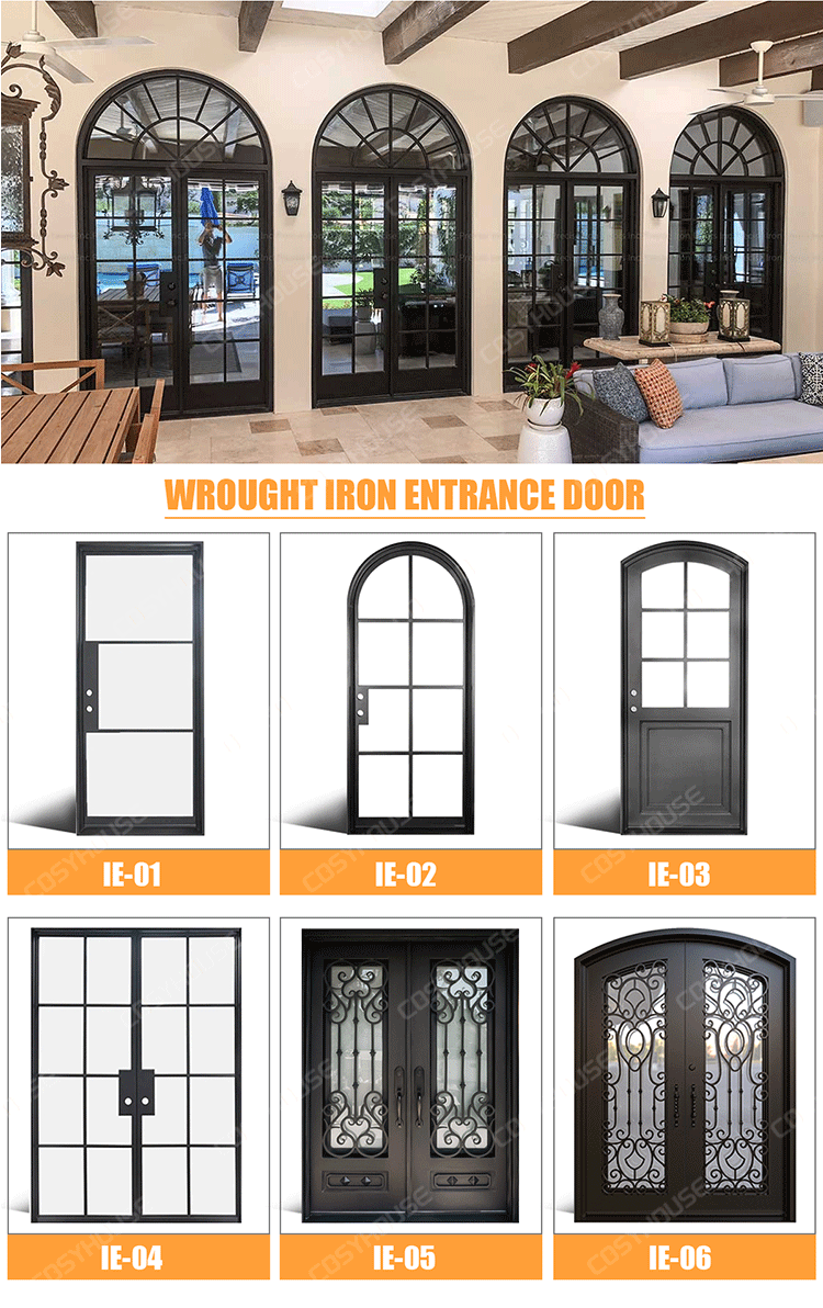 High Security Pivot Doors Fireproof and Bulletproof Armored Front Entry Door