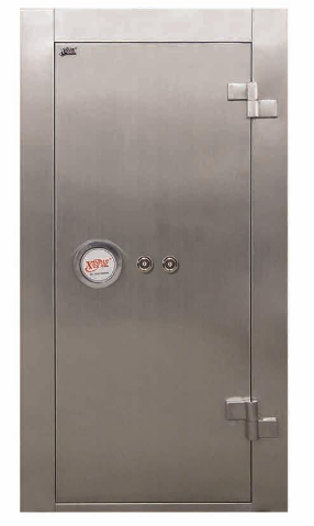 High Quality Modern Bullet-Proof Security Door with Stainless Steel Finish Armoured Reinforcement 1 Year Warranty